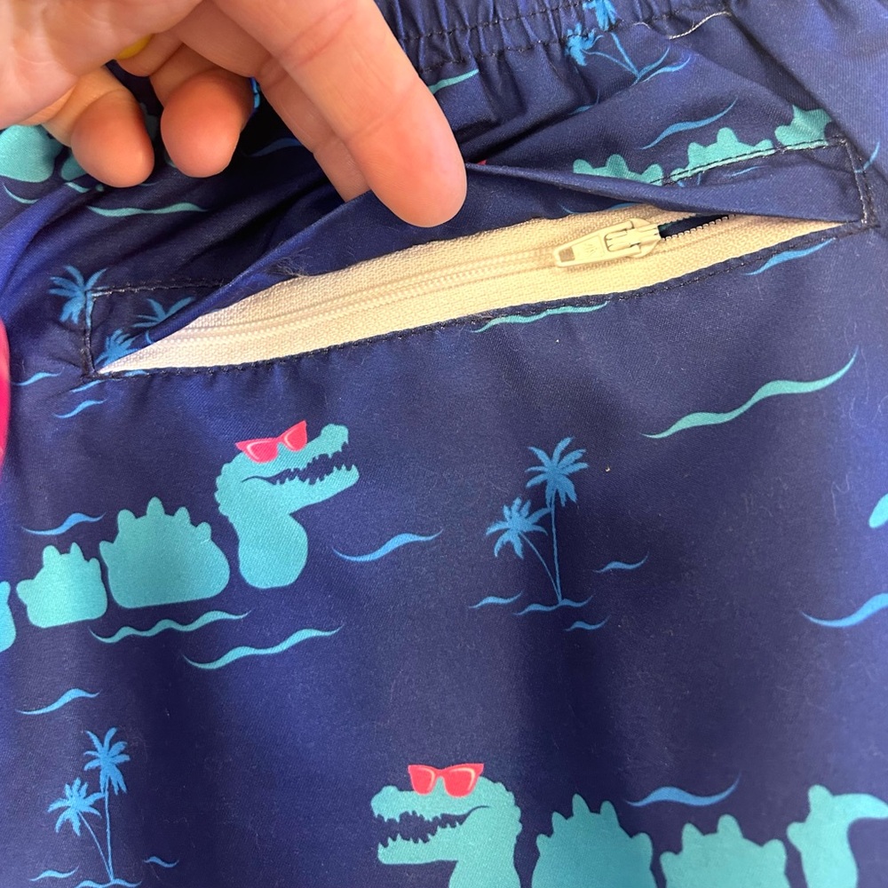 NEW Mens 6” Inseam Compression Lining Swim Trunks Size Large - Picture 6 of 10